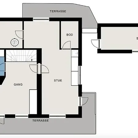 Large House In Quiet And Spectacular Surroundings Vestvagoy