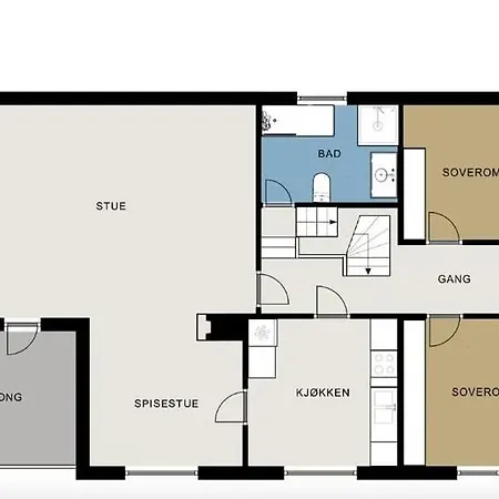 Large House In Quiet And Spectacular Surroundings Vestvagoy
