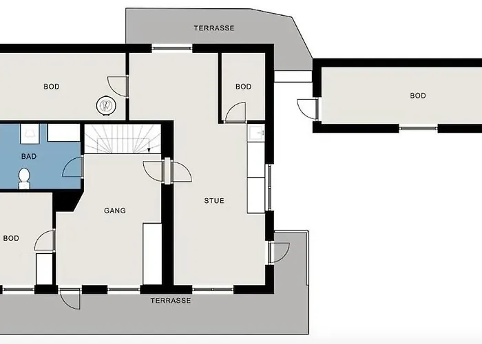 Large House In Quiet And Spectacular Surroundings Vestvagoy